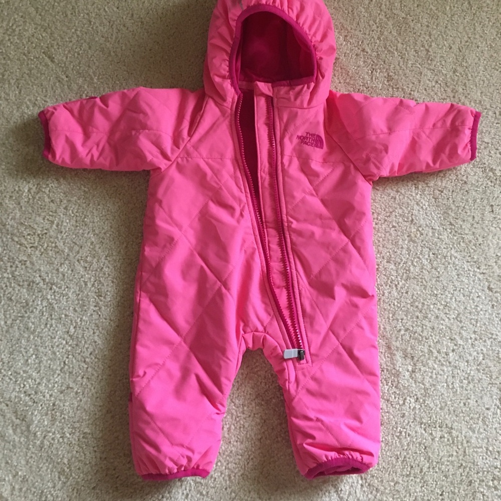 North face infant snow suit 0-3m